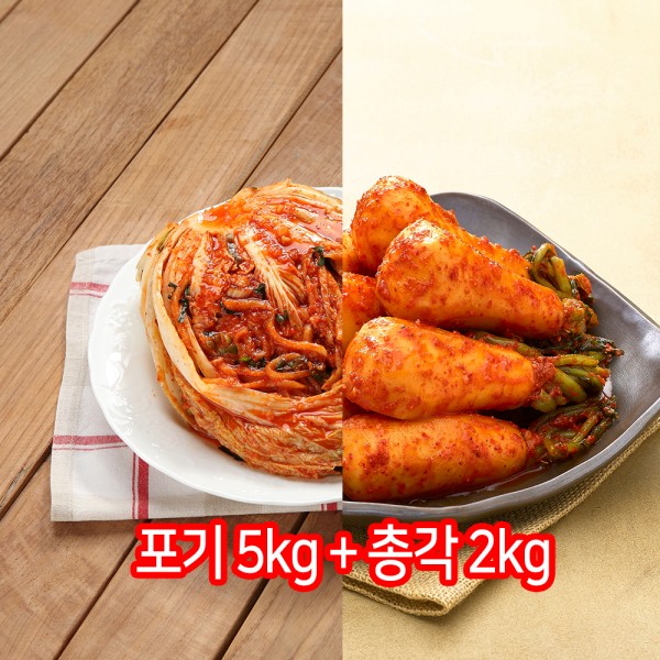 [EVENT] 포기김치 5kg + 총각김치 2kg